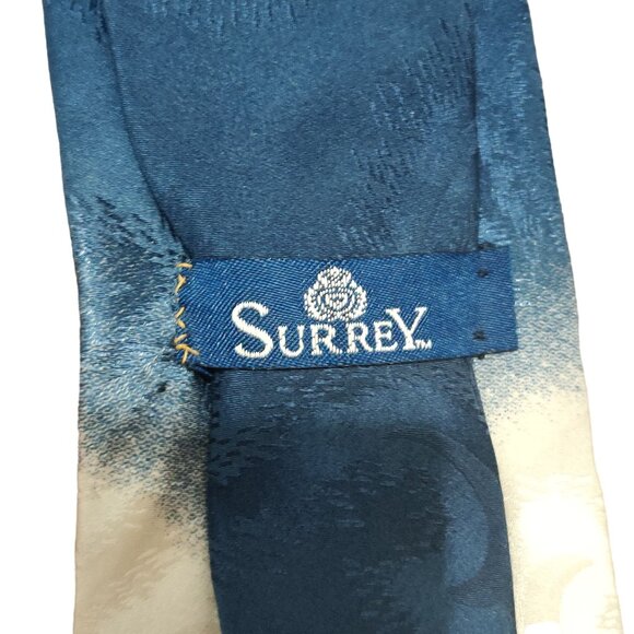 Surrey Mens Necktie Holiday Beach Snowman Christmas Party Vacation Silk Tie - Picture 6 of 7